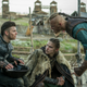 Alex Høgh, Marco Ilsø, Alexander Ludwig (Photo: Bernard Walsh/History)